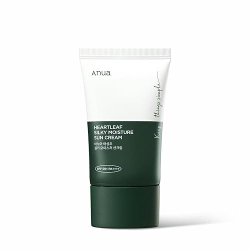 ANUA HEARLEAF SILKY MOISTURE SUNCREAM 50ml