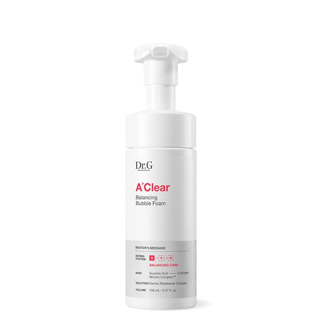 DR.G A'CLEAR BALANCING BUBBLE FOAM 150ML_2021