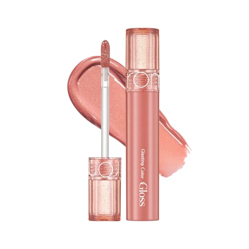 rom&nd GLASTING COLOR GLOSS 09 PEACH SPARKLE