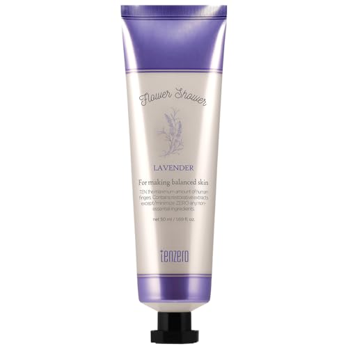 TENZERO FLOWER SHOWER HAND & NAIL CREAM LAVENDER