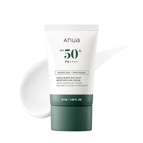 ANUA HEARTLEAF SILKY MOISTURE SUNCREAM 50ml_EU