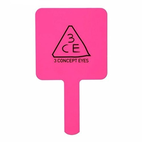 3CE SQUARE HAND MIRROR PINK
