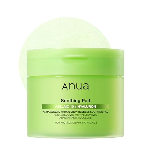 ANUA AZELAIC 10 HYALURON REDNESS SOOTHING PAD 230ml (90EA)