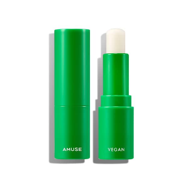 AMUSE VEGAN GREEN LIP BALM 01 CLEAR