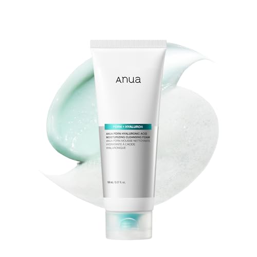ANUA PDRN HYALURONIC ACID MOISTURIZING CLEANSING FOAM 