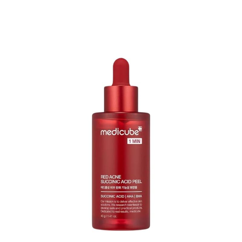 RED ACNE SUCCINIC ACID PEEL