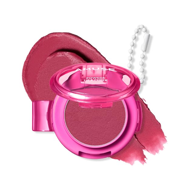 AMUSE POWDER LIP & CHEEK 12 BERRYISH [25]