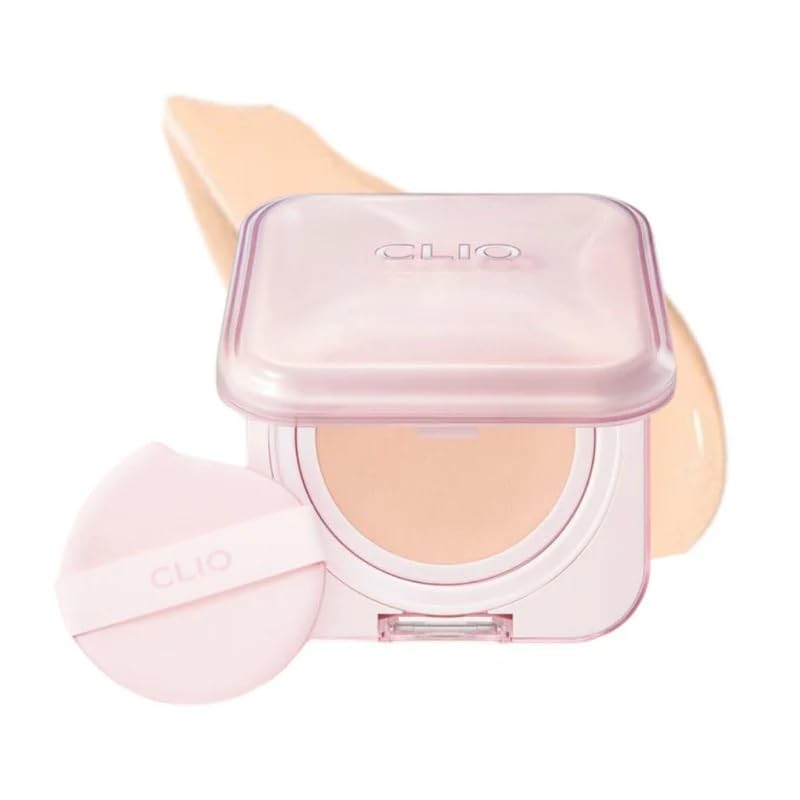 CLIO KILL COVER MESH GLOW ESSENTIAL CUSHION SPF50+, PA++++ 19N PORCELAIN