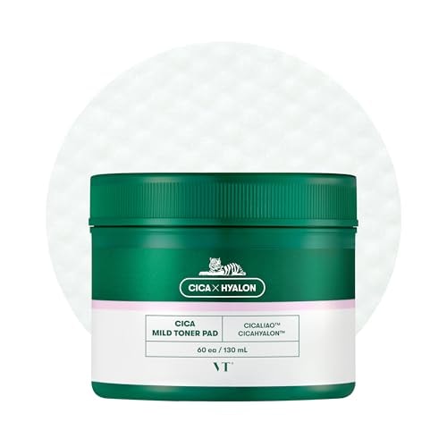 VT CICA MILD TONER PAD (60ea, 130ml)