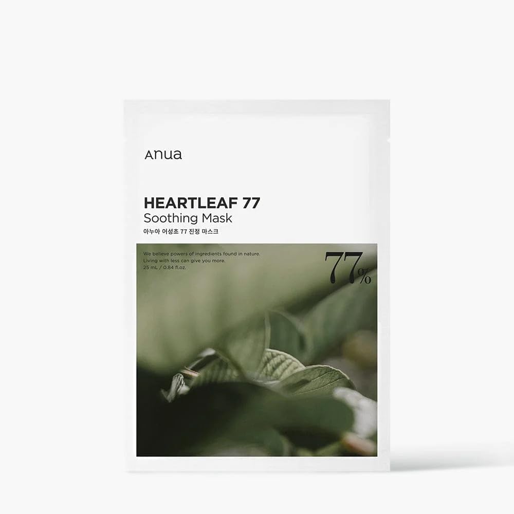 ANUA HEARTLEAF 77 SOOTHING SHEET MASK 25ml_GLB (1PC)