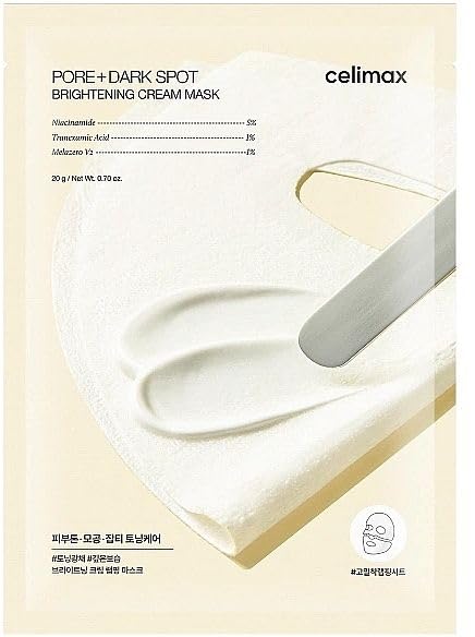 CELIMAX PORE+DARK SPOT BRIGHTENING CREAM MASK 1EA