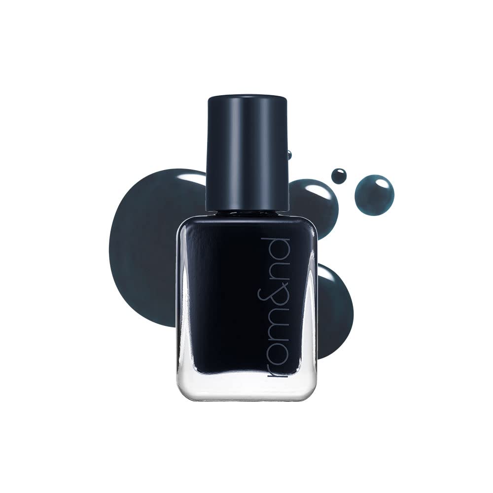 rom&nd MOOD PEBBLE NAIL 10 DUSK NAVY