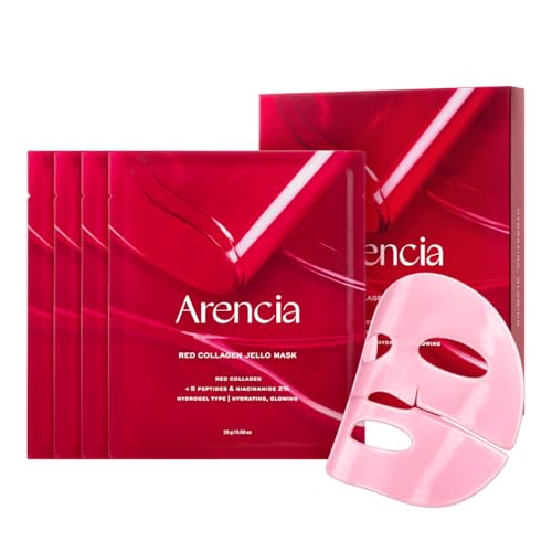 Arencia Red Collagen Jello Mask (4ea)