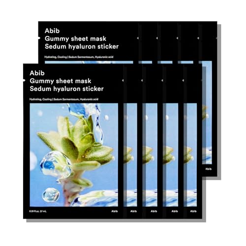 Abib Gummy sheet mask
Sedum Hyaluron sticker (23)