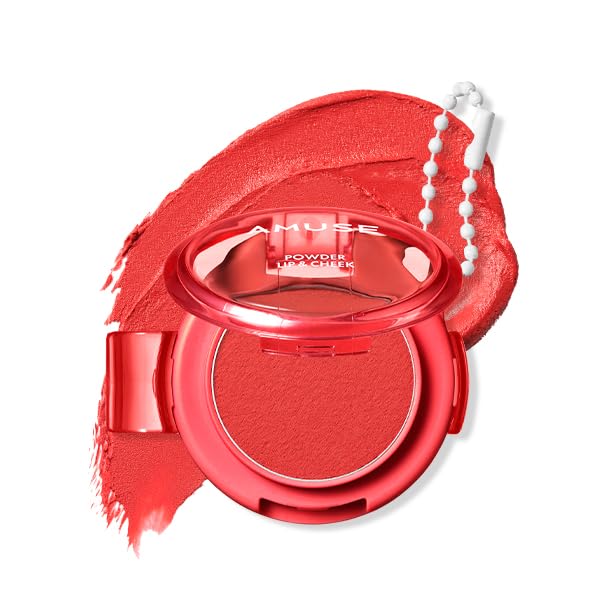 AMUSE POWDER LIP & CHEEK 06 CORAL PONG [25]