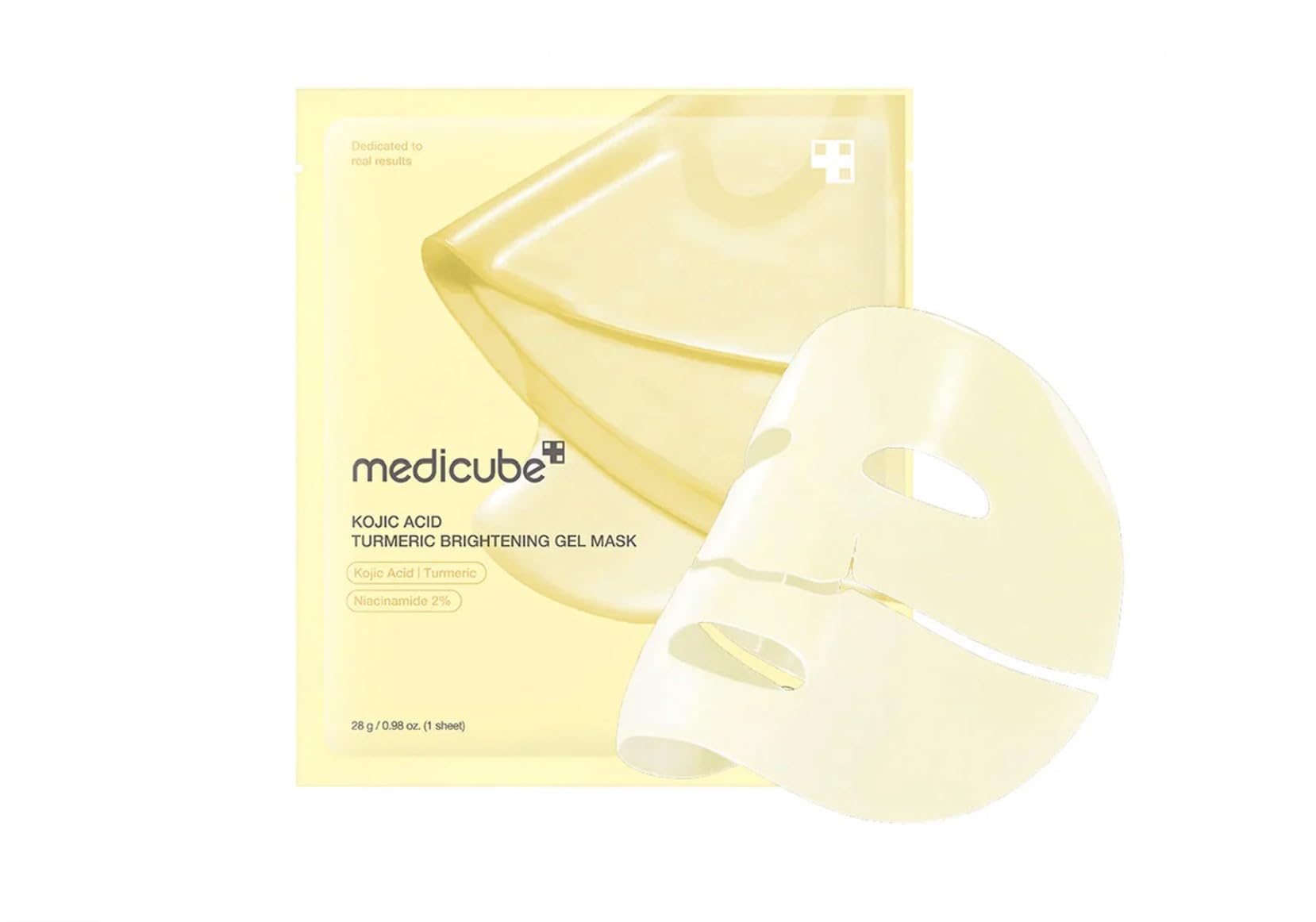 KOJIC ACID TURMERIC BRIGHTENING GEL MASK 1pc / PMEKR54002R02