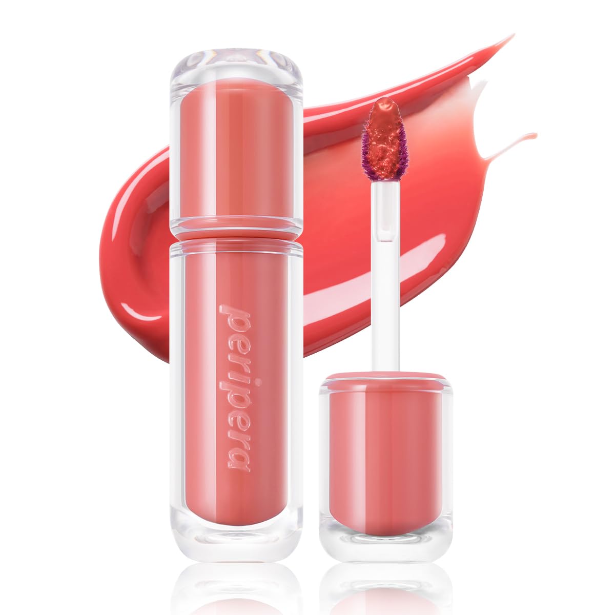 PERIPERA MOOD GLOWY TINT 18 CORAL INFLUENCER