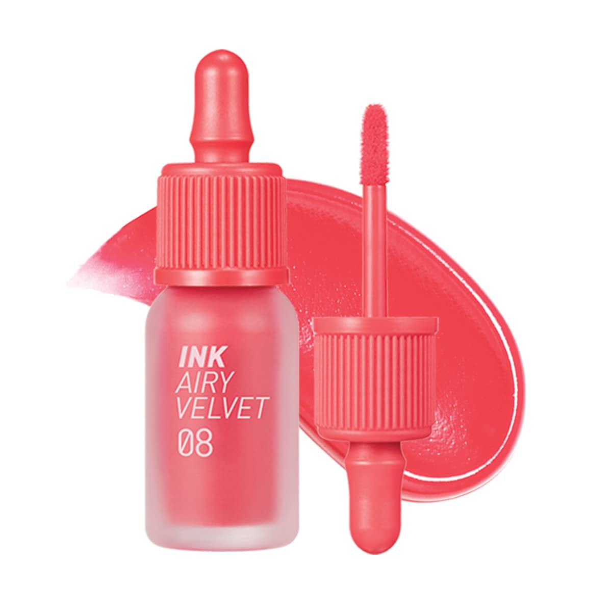 PERIPERA INK AIRY VELVET 08 PRETTY ORANGE PINK
