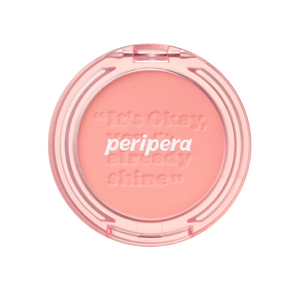 PERIPERA PURE BLUSHED SUNSHINE CHEEK 01 CALM PINK