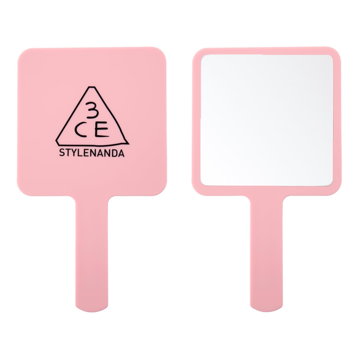 3CE SQUARE HAND MIRROR PINK RUMOUR