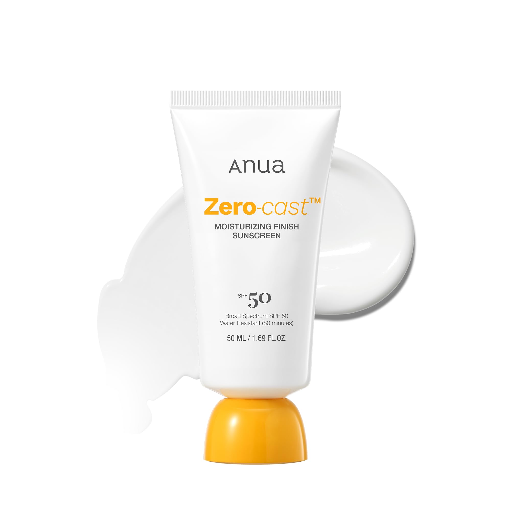ANUA ZERO-CAST MOISTURIZING FINISH SUNSCREEN 50ml_EU 