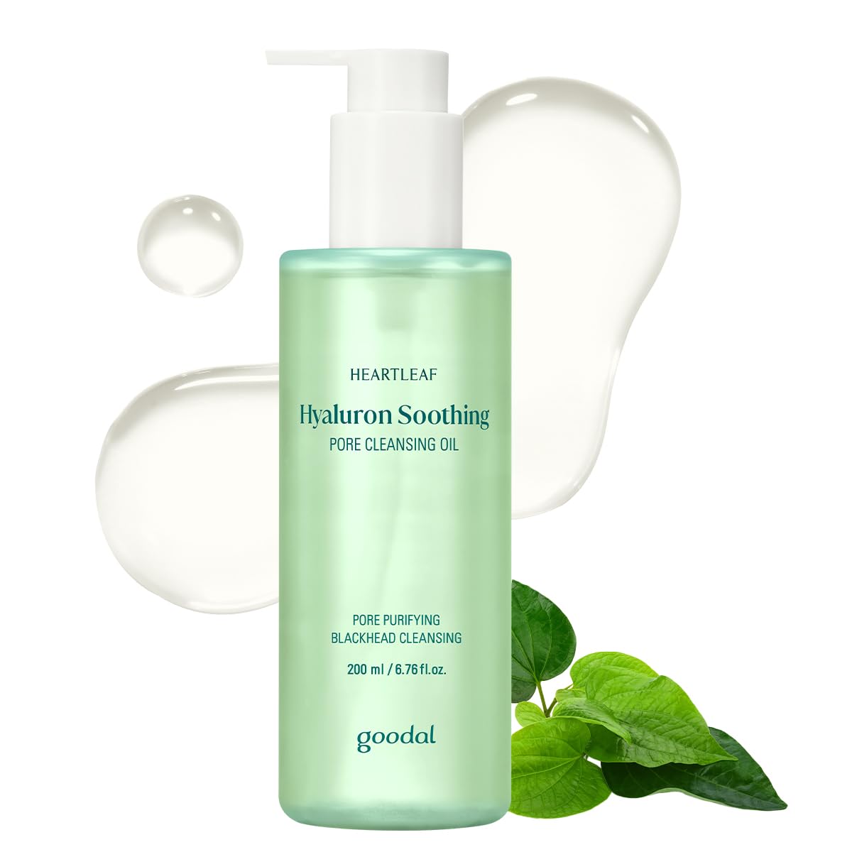 GOODAL HEARTLEAF HYALURON SOOTHING PORE CLEANSING OIL