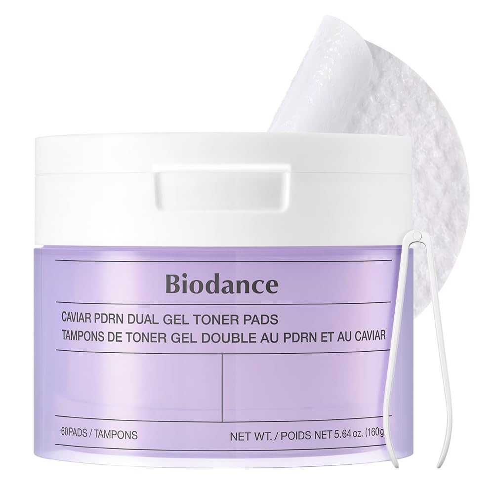  [Biodance] Caviar PDRN Dual Gel Toner Pads 60Pads