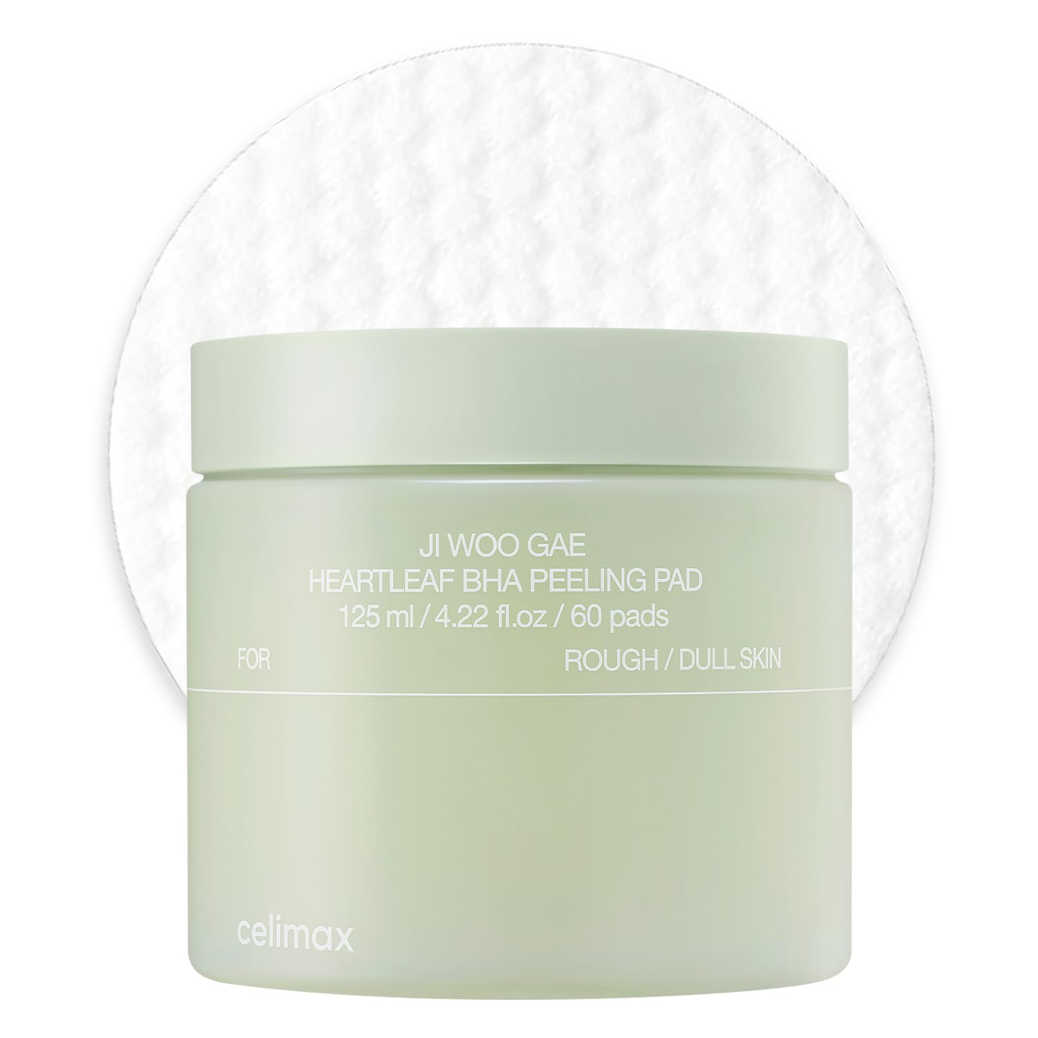 CELIMAX JI WOO GAE HEARTLEAF BHA PEELING PAD 60PADS