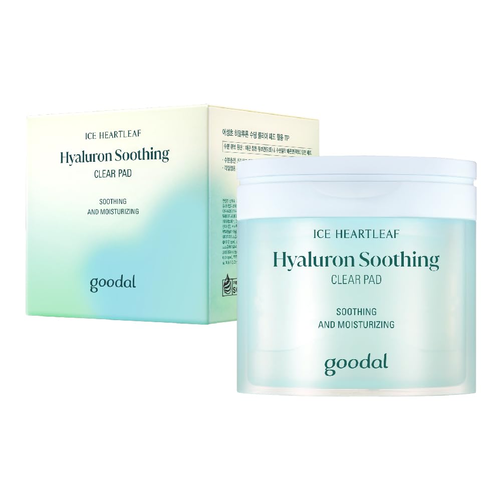 GOODAL HEARTLEAF HYALURON SOOTHING CLEAR PAD