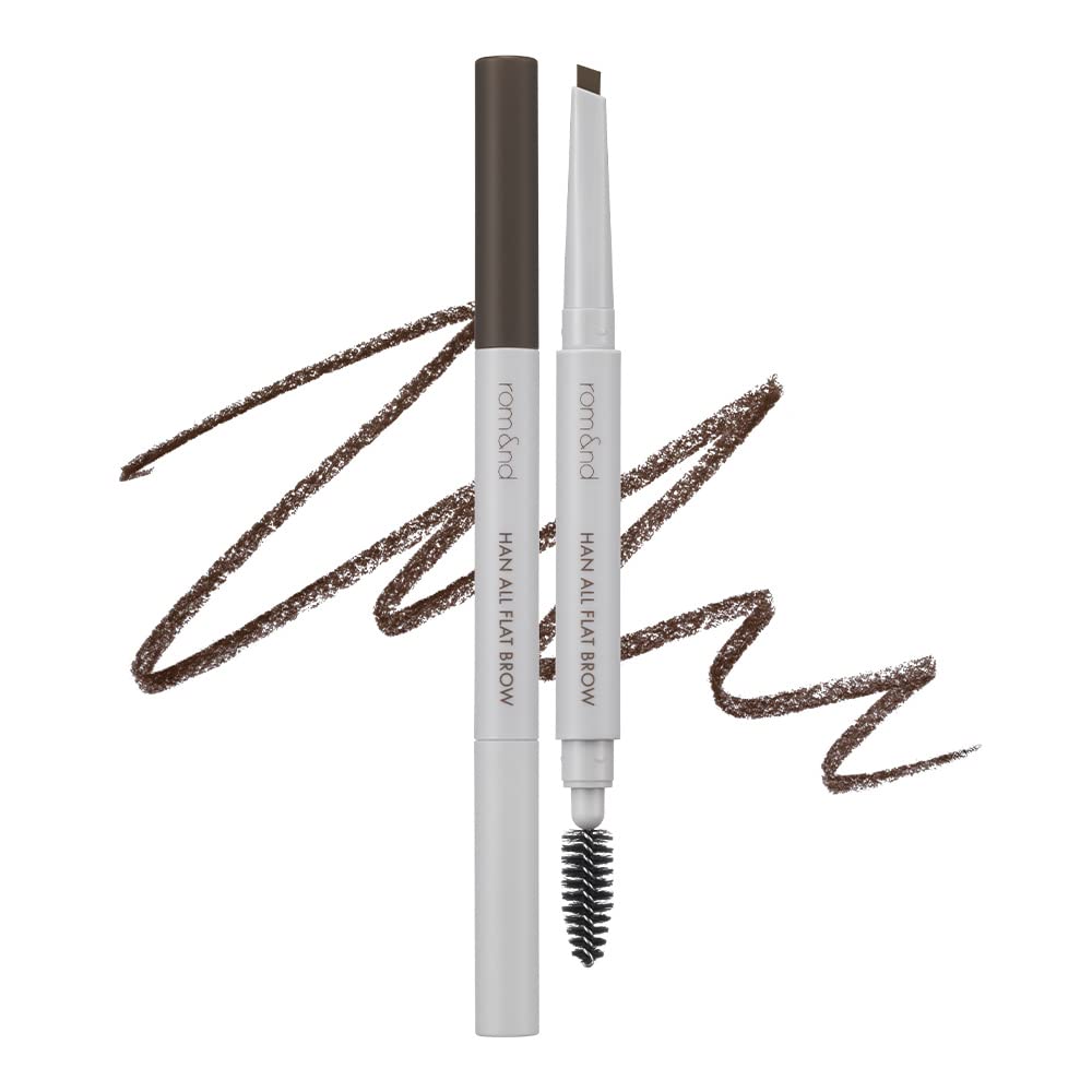 rom&nd HAN ALL FLAT BROW w1 gentle brown