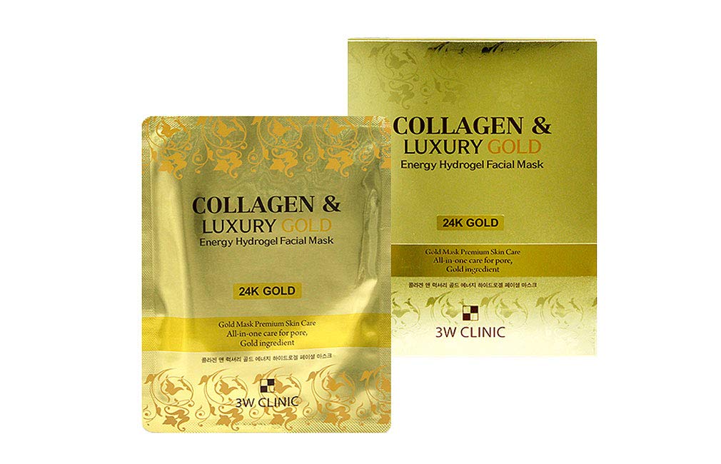 COLLAGEN & LUXURY GOLD ENERGY HYDROGEL FACIAL MASK