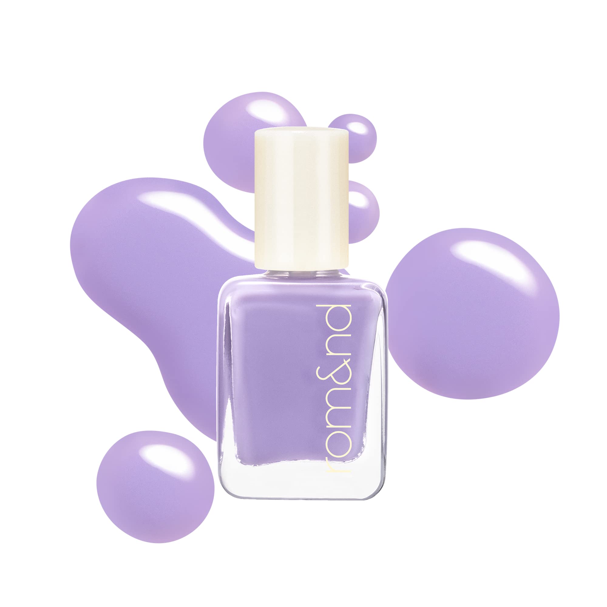 rom&nd MOOD PEBBLE NAIL W06 LILAC SOAP