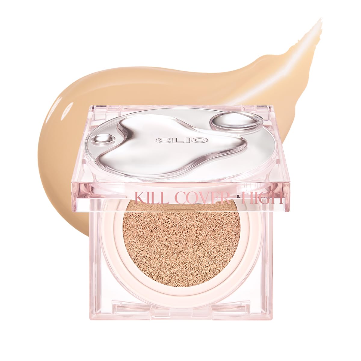 CLIO KILL COVER HIGH GLOW CUSHION SPF 50+, PA+++ 4-BO GINGER
