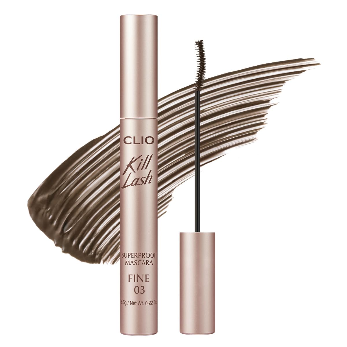 CLIO KILL LASH SUPERPROOF MASCARA FINE 03 MUTE EARL GREY