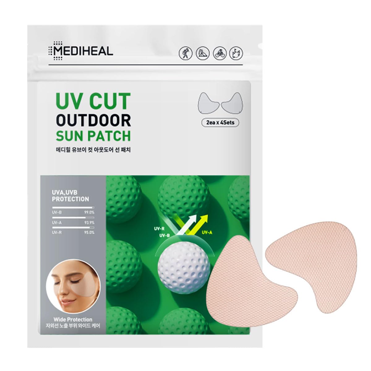 MEDIHEAL UV Cut Outdoor Sun Patch [Wide Protection]