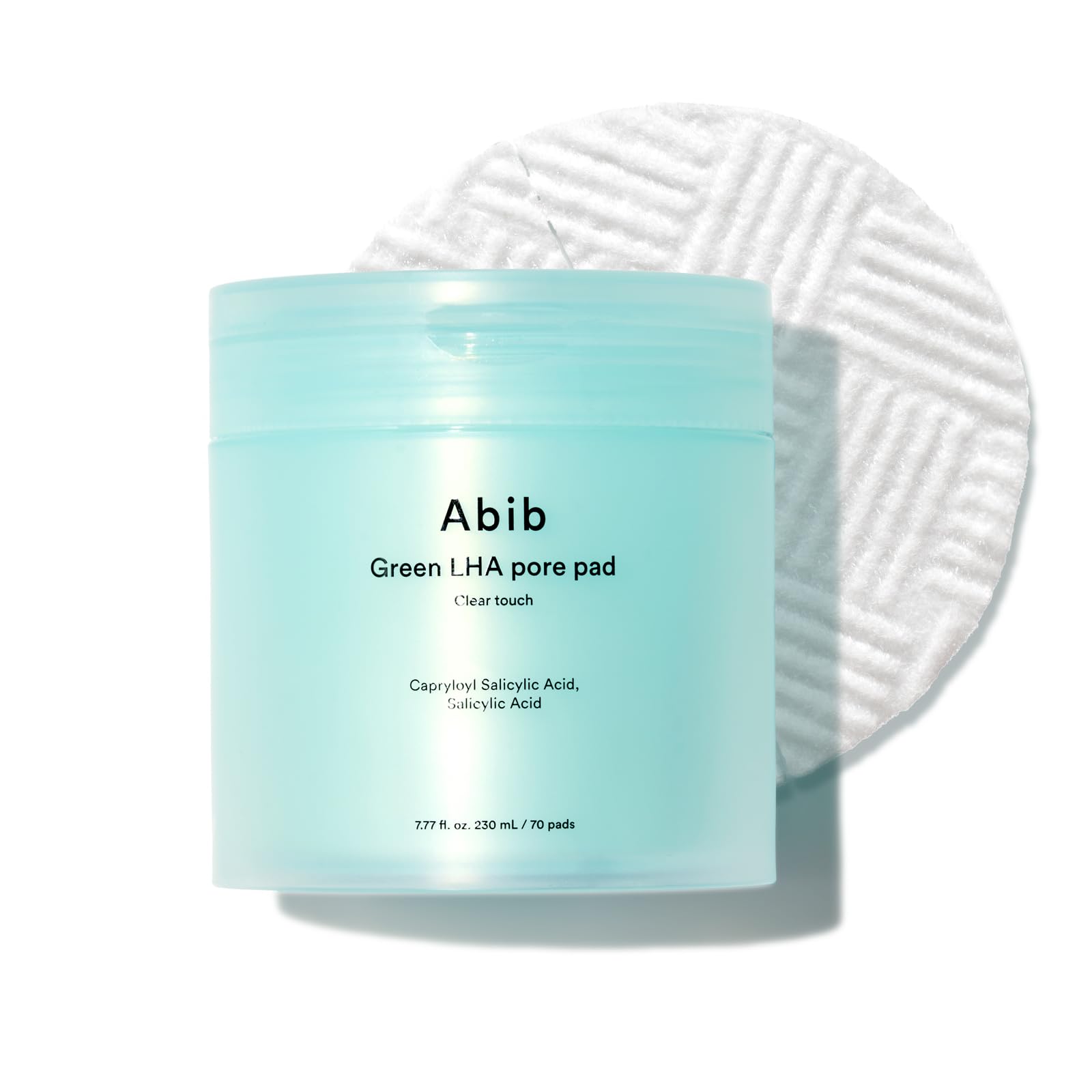 Abib Green LHA pore pad 
Clear touch (Renewal)