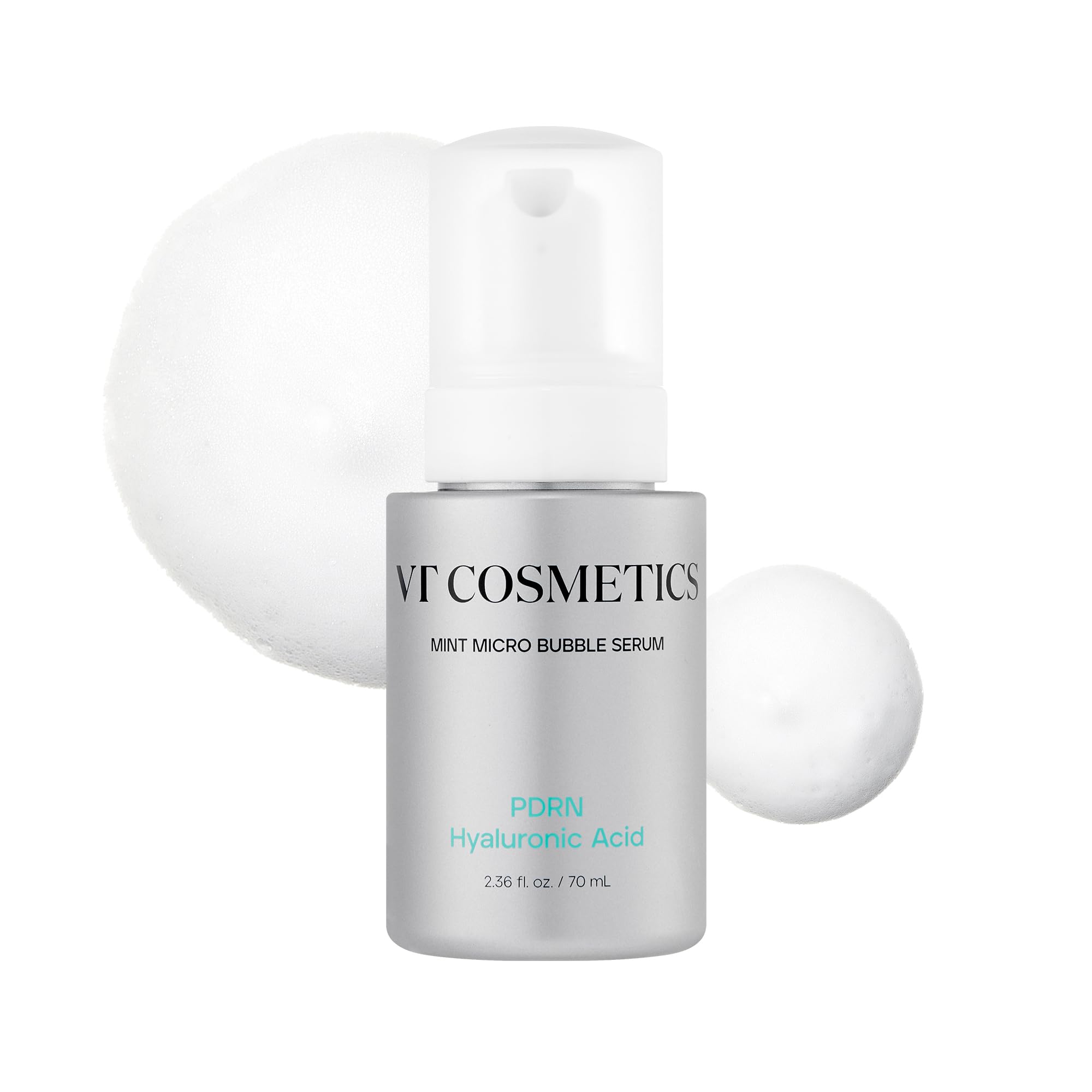 VT PDRN HYLURONIC MINT MICRO BUBBLE SERUM