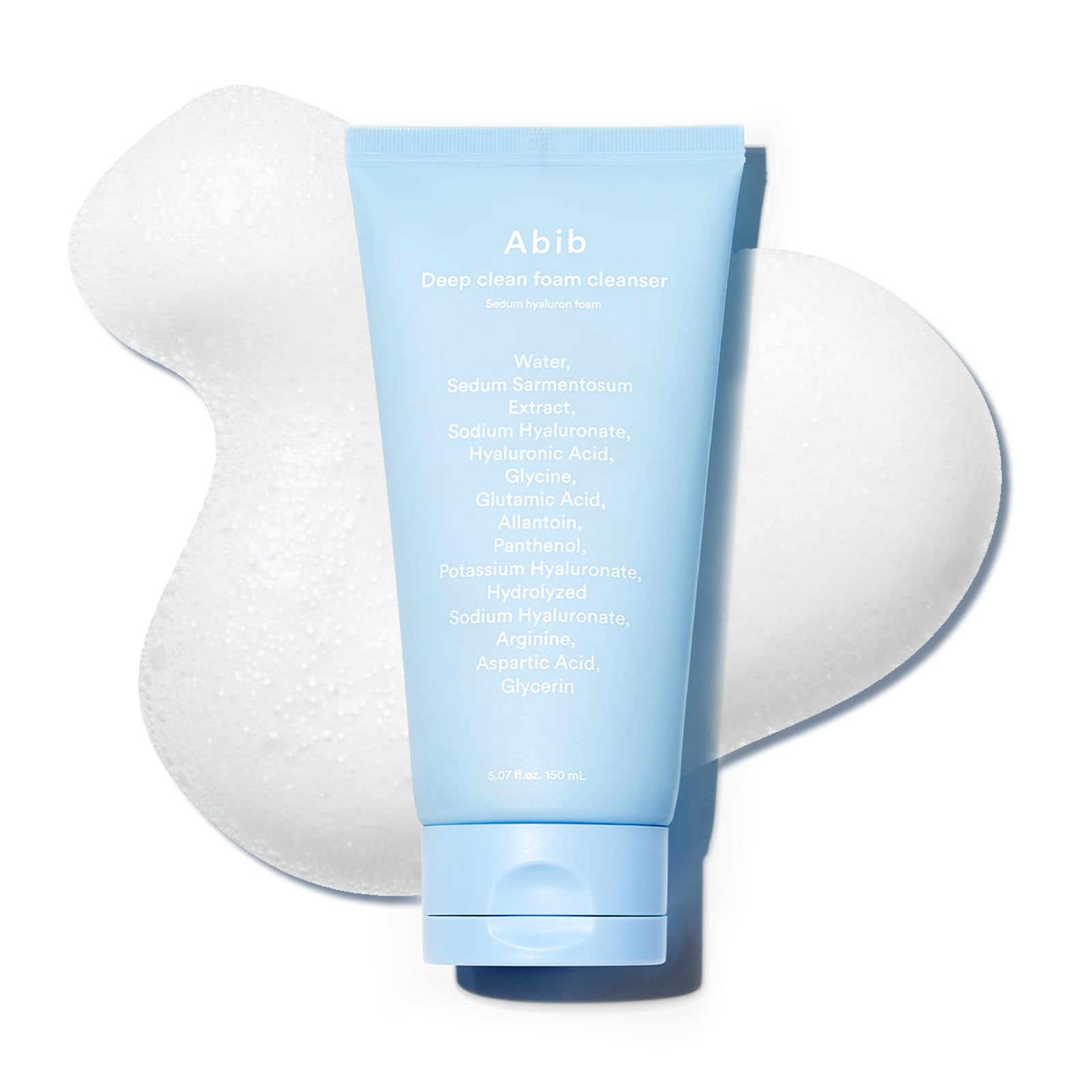 Abib Deep clean foam cleanser
Sedum hyaluron foam