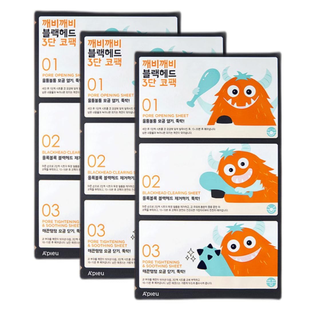 A'PIEU GOBLIN_BLACKHEAD_3-STEP_NOSE_SHEET