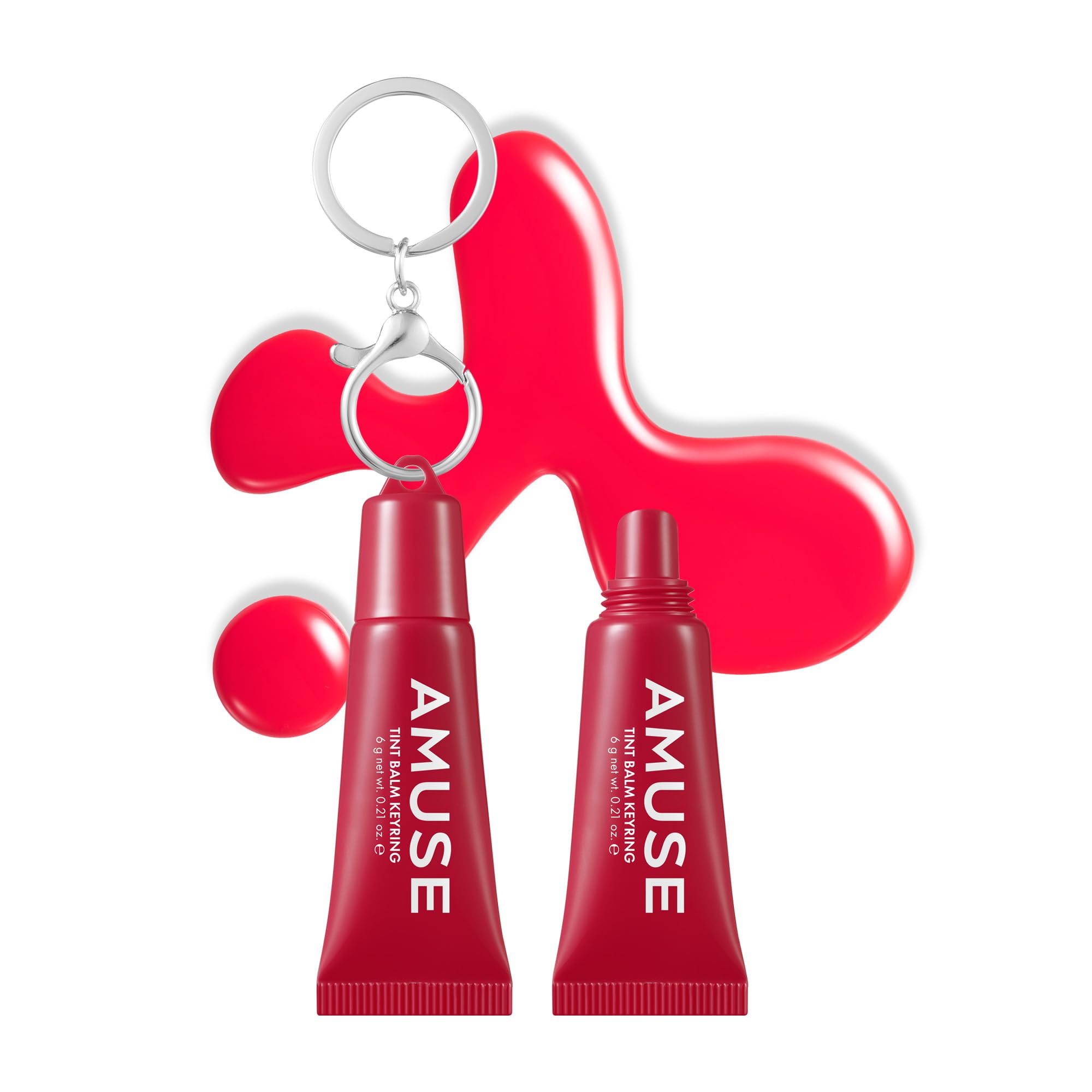 AMUSE TINT BALM KEYRING 03 HEALTHY CHERRY [25]