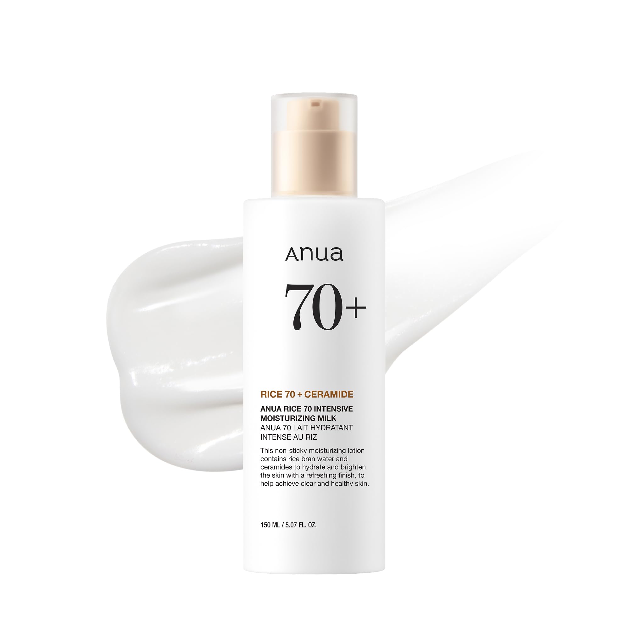 ANUA RICE 70 INTENSIVE MOISTURIZING MILK 150ml_EU