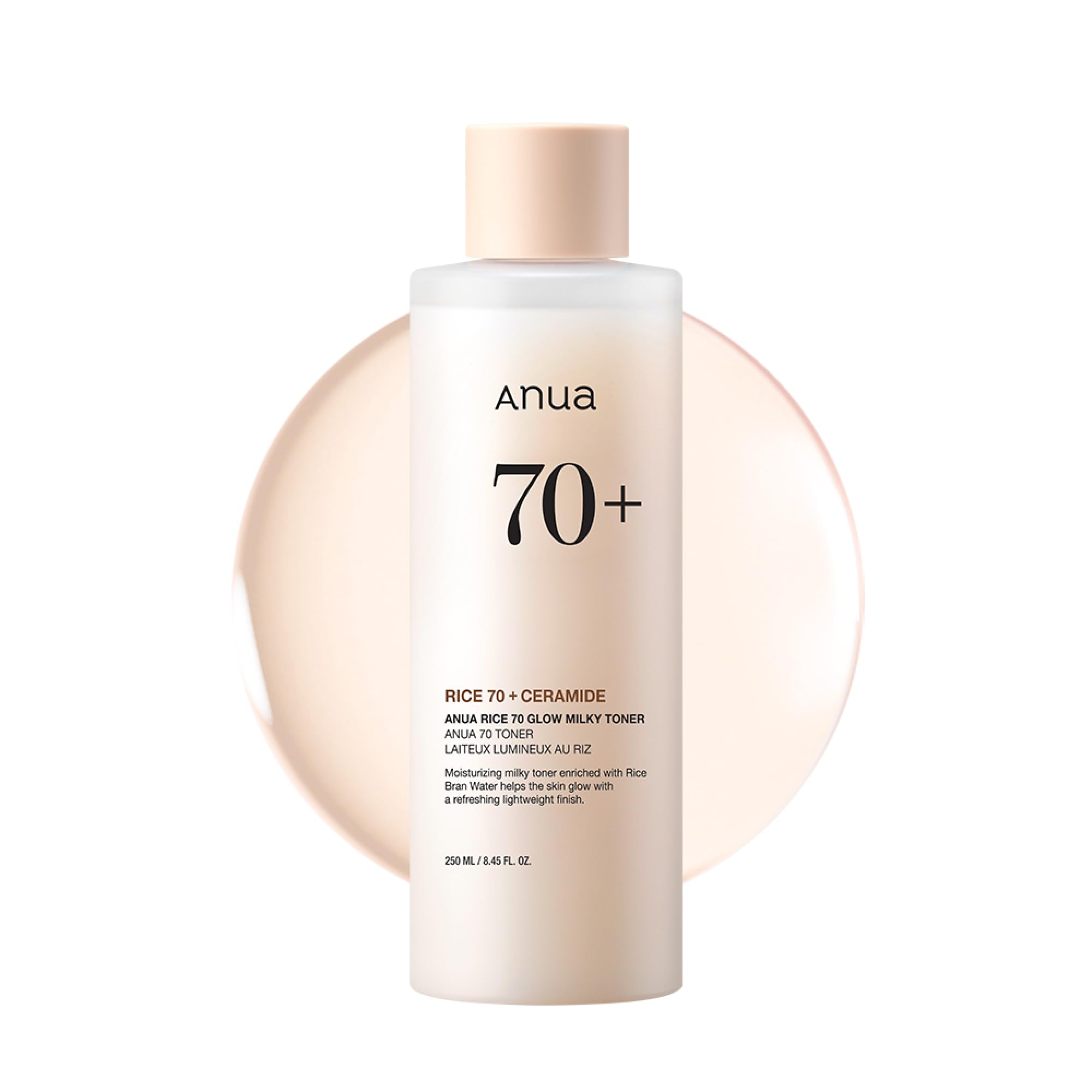 ANUA RICE 70 GLOW MILKY TONER 250ml