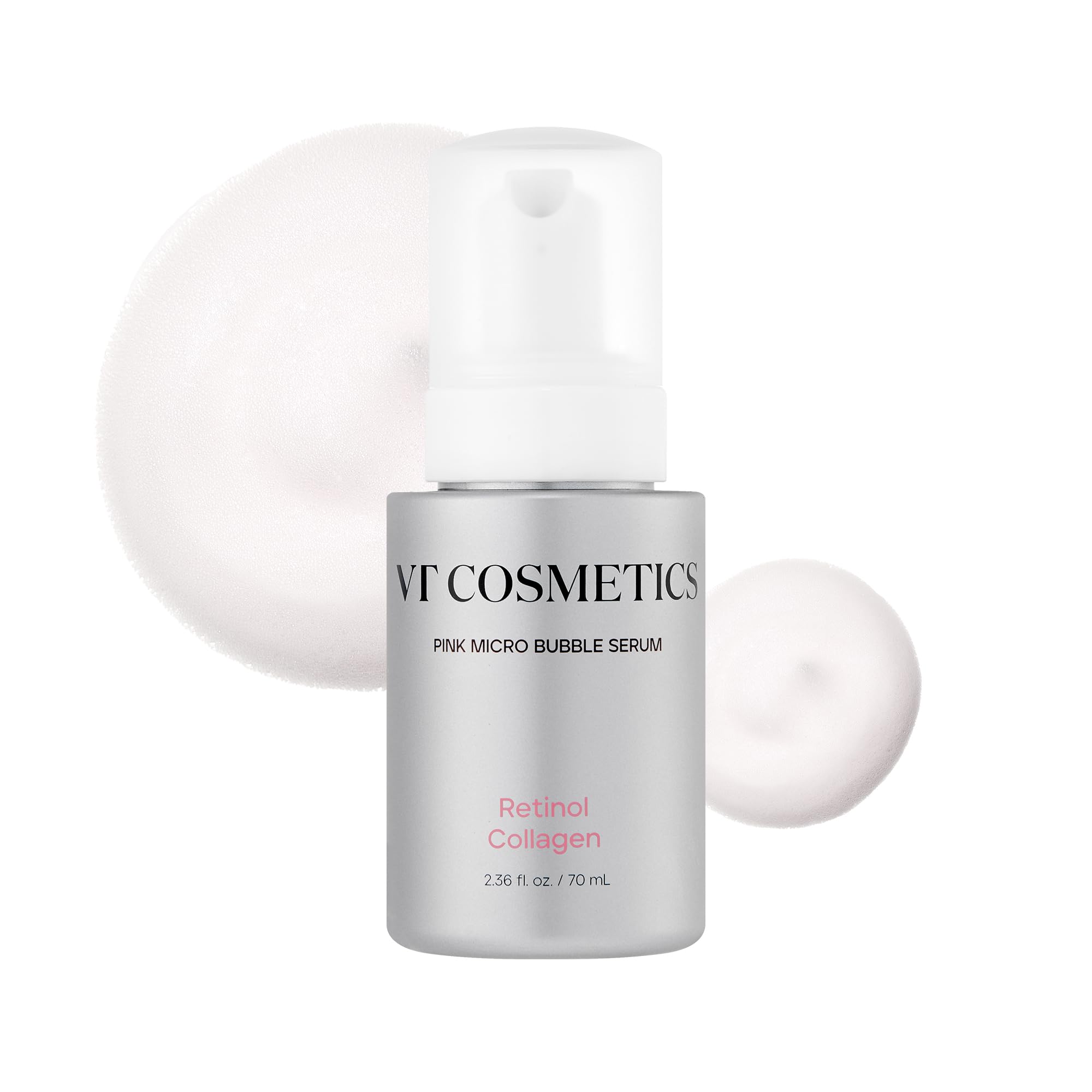 VT RETINOL COLLAGEN PINK MICRO BUBBLE SERUM