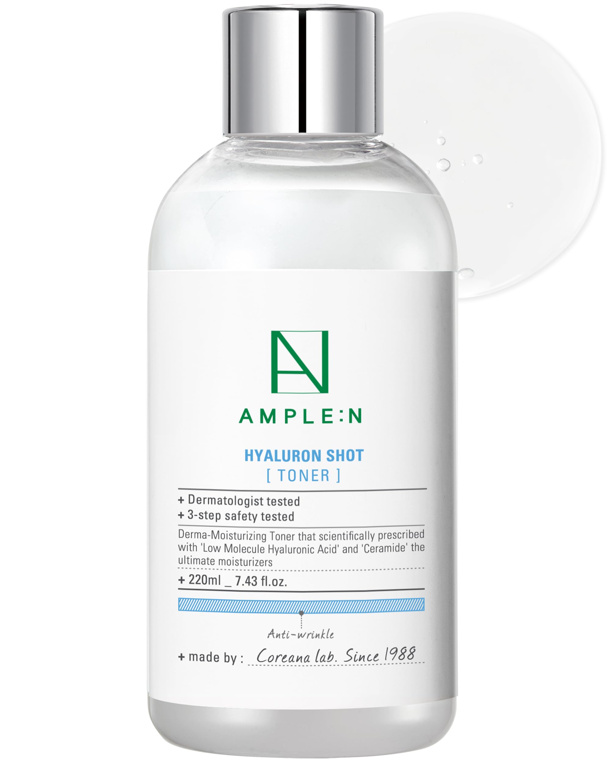 AMPLE:N HyaluronShot Toner 220ml