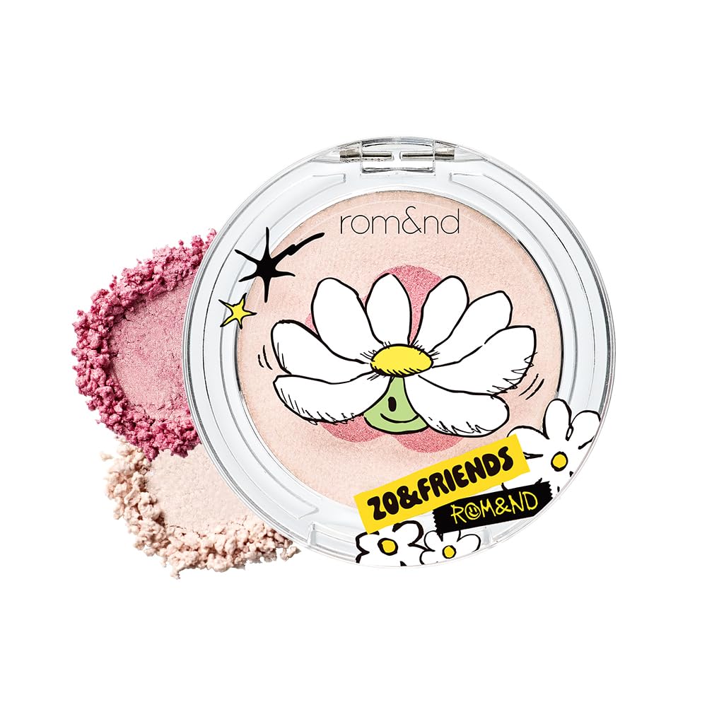 rom&nd X ZO&FRIENDS DUAL JELLY HIGHLIGHTER 02 PAW PINK
