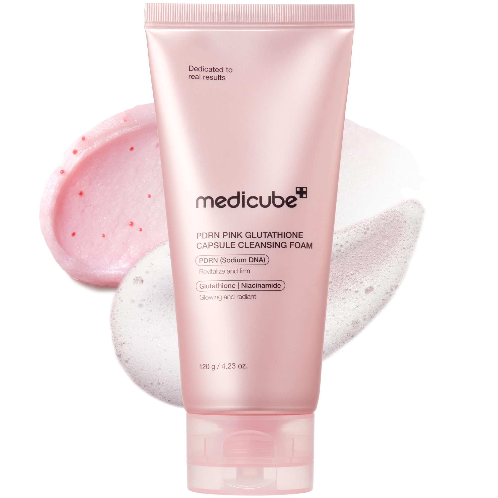 PDRN PINK GLUTATHIONE CAPSULE CLEANSING FOAM 120g