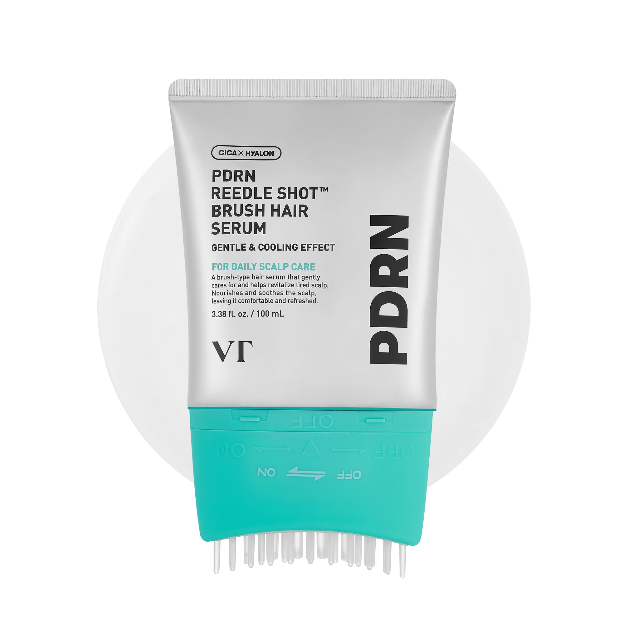 VT PDRN REEDLE SHOT BRUSH HAIR SERUM