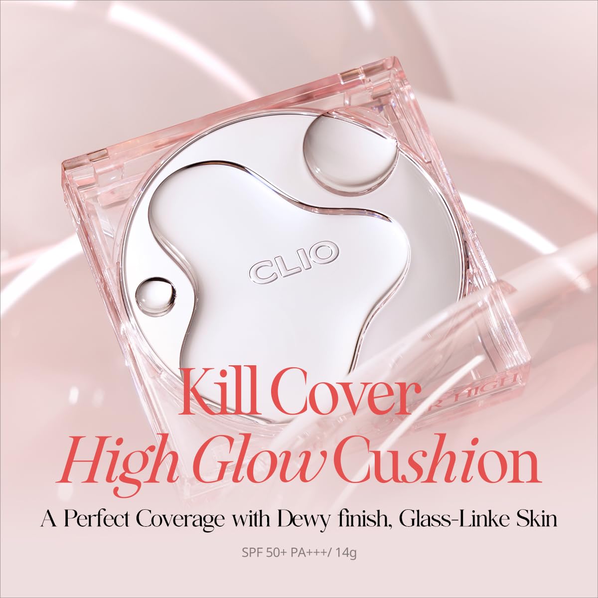 CLIO KILL COVER HIGH GLOW CUSHION SPF 50+, PA+++ 2-BP LINGERIE