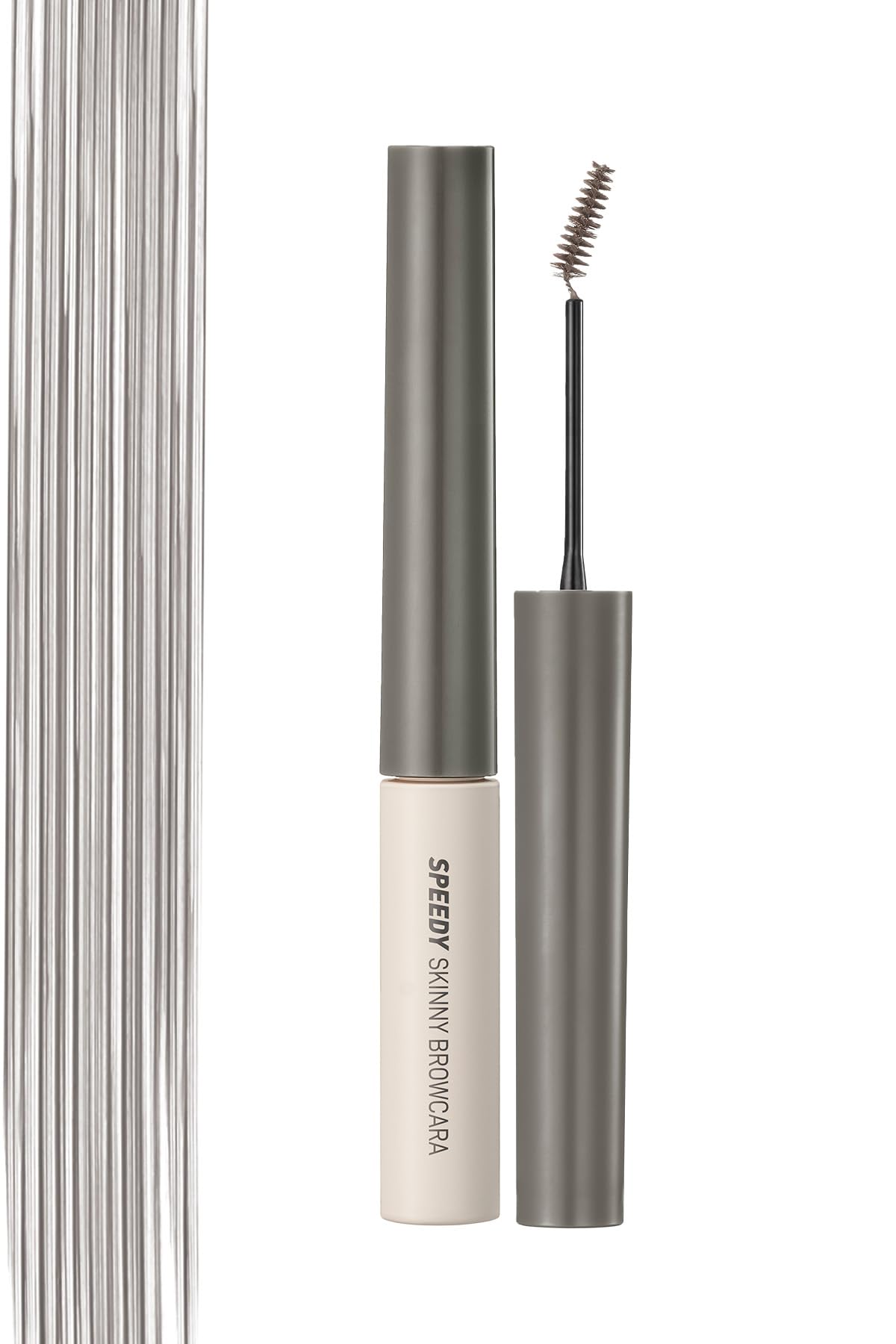 PERIPERA SPEEDY SKINNY BROW MASCARA 01 COOL GRAY