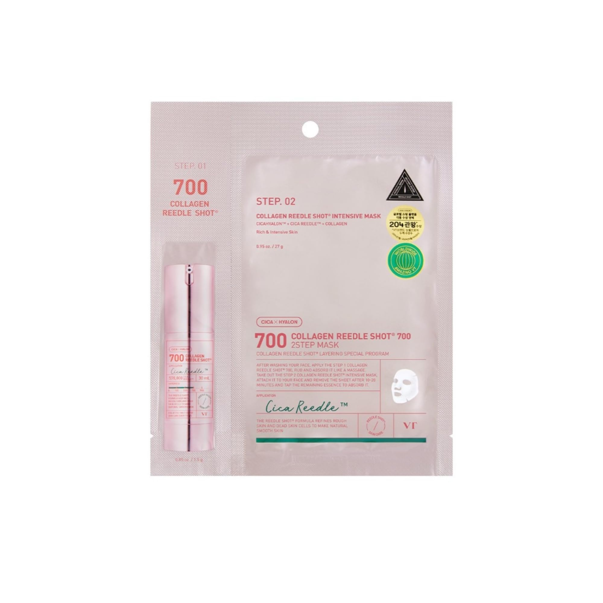 VT COLLAGEN REEDLE SHOT 700 2-STEP MASK